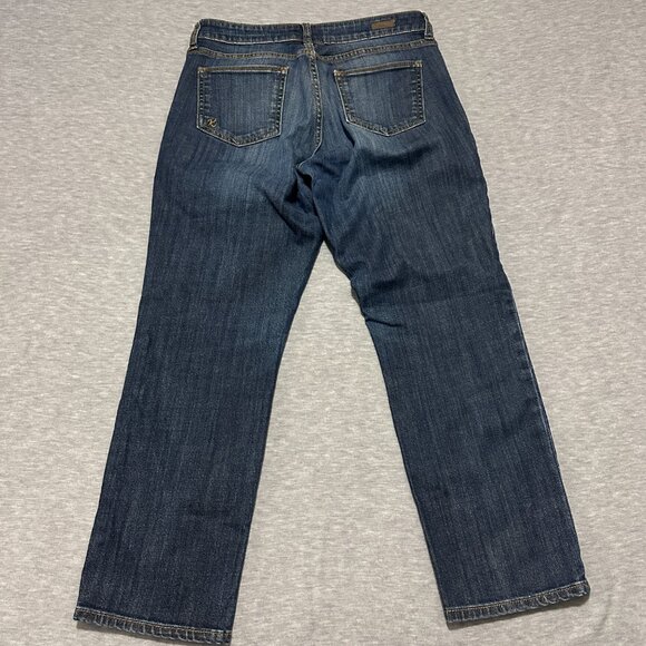 Kut from the Kloth Jeans Womens Sz 6 (30x26) Reese Ankle Straight Leg Mid rise - Picture 14 of 15